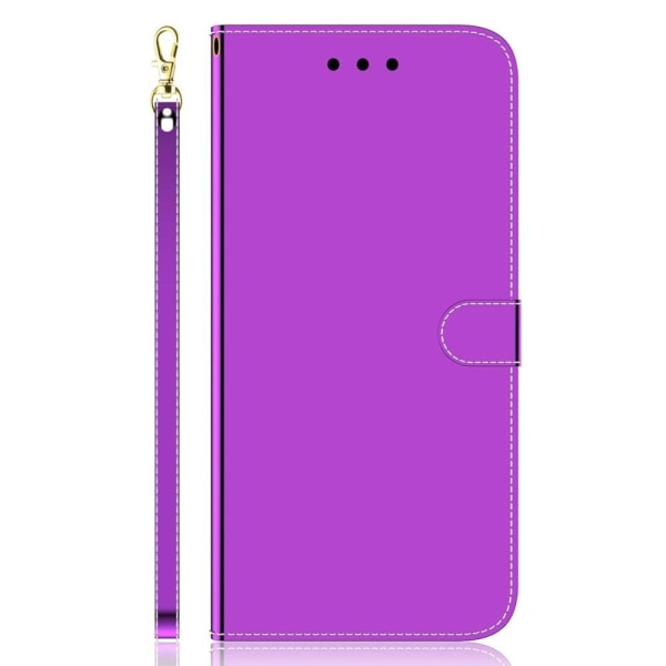 Mirror Motorola Moto E13 Läppäkotelo - Violetti Purple