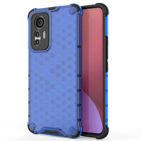 Bofink Honeycomb Xiaomi 12 Lite skal - Blå Blå