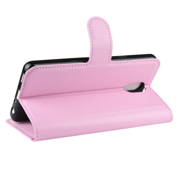 Classic LG K30 (2019) flip etui - Light Pink Pink