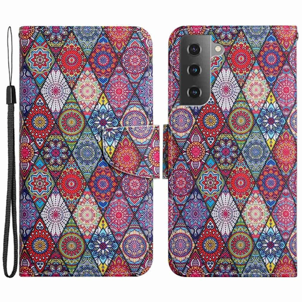 Wonderland Samsung Galaxy S23 Flip Etui - Kaleidoscope Multicolor