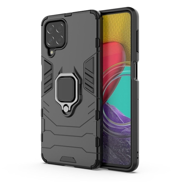 Rengassuojakotelo - Samsung Galaxy M53 5G - Musta Black