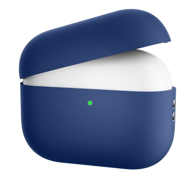 AirPods Pro 2 silikonfodral - Mörkblå Blå