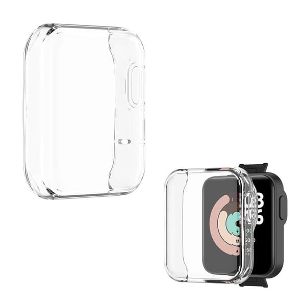 Xiaomi Mi Watch Lite stilfuld ramme - Transparent Transparent