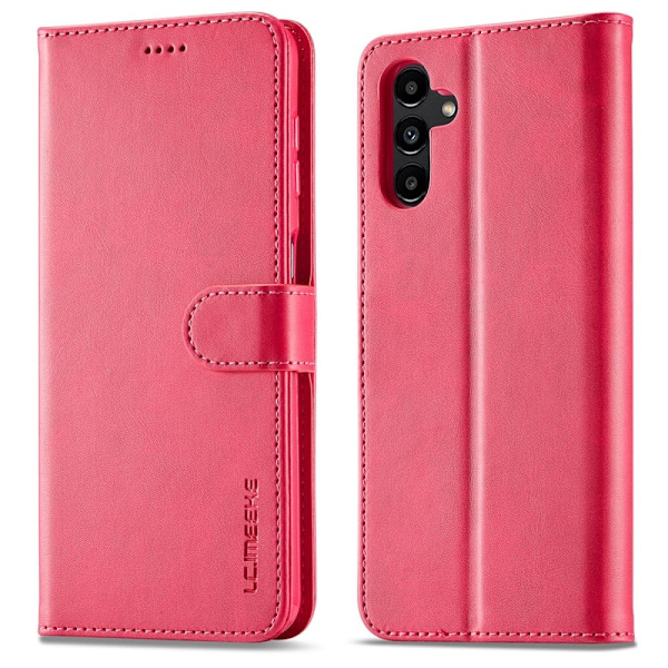 LC.IMEEKE Samsung Galaxy A55 flip case - Ruusu Pink