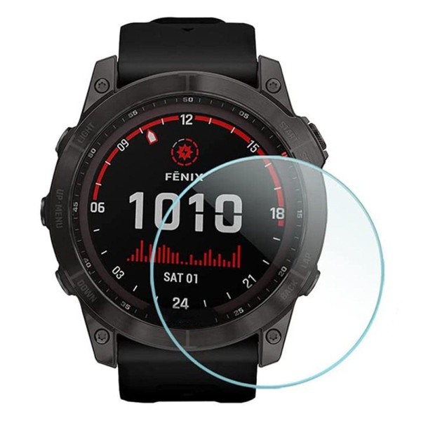 Garmin Fenix 7X 0,3 mm skærmbeskyttelse af hærdet glas Transparent