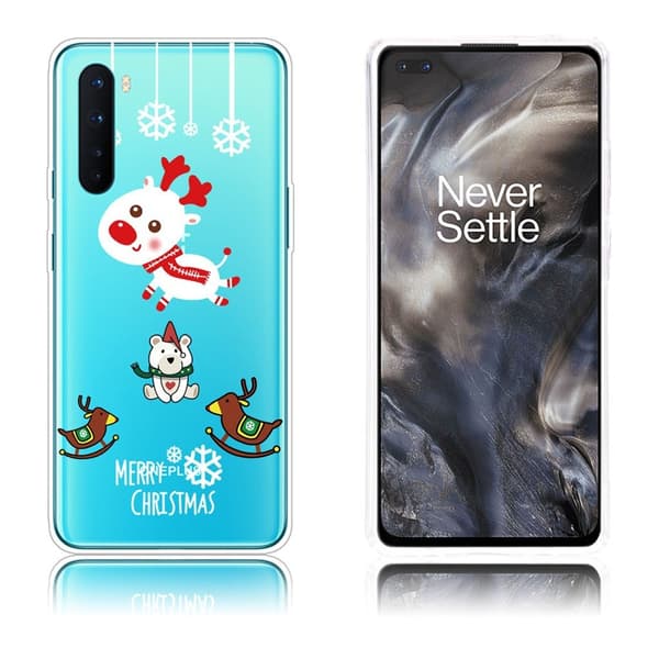 OnePlus Nord-etui til jul - Elg Og Bjørn White