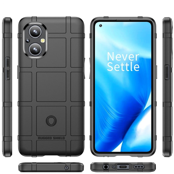 Rugged Shield Etui OnePlus Nord N20 5G - Sort Black