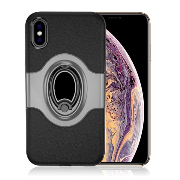 iPhone 9 Plus beskyttelses deksel av hybrid materiale - Grå Silver grey