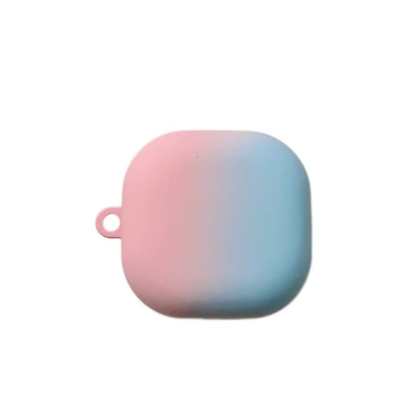 Samsung Galaxy Buds2 / Live / Buds Pro gradientfodral - Rosa / Blå multifärg