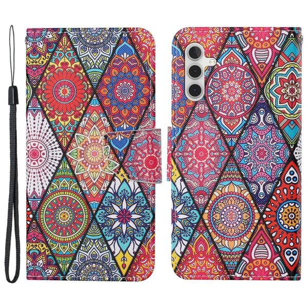 Wonderland Samsung Galaxy A55 fodral -Romb / Totem multifärg