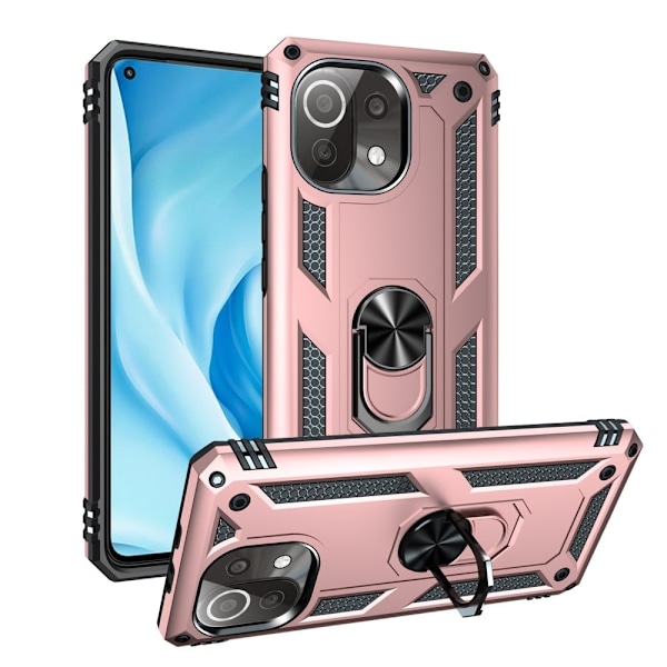 Bofink Combat Xiaomi 11 Lite 5G NE / Xiaomi Mi 11 Lite 5G / Xiaomi Mi 11 Lite skal - Rosa Rosa
