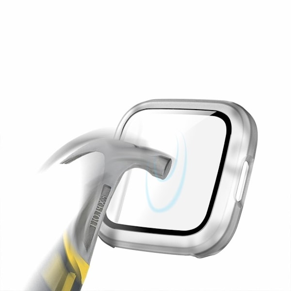 Fitibit Versa 2 enkel och elegant ram - Transparent Transparent