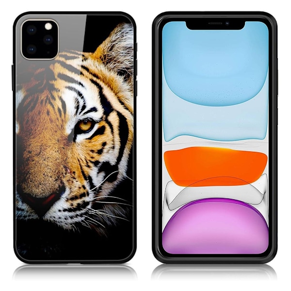 Fantasy iPhone 11 skal - Tiger multifärg