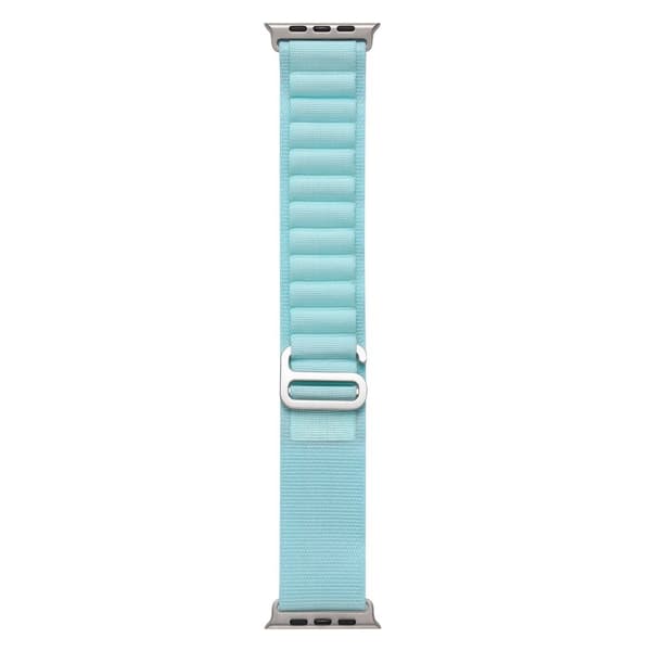 Apple Watch Series 8 (41mm) nylonrem med løkke - Lyseblå Blue