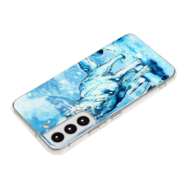 Deco Samsung Galaxy S22 Suojakotelo - Lumi Wolf Blue