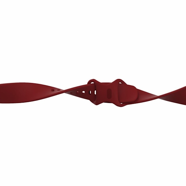 Fitbit Versa 3 / Sense silikon klockarmband - Crimson Size: S Röd