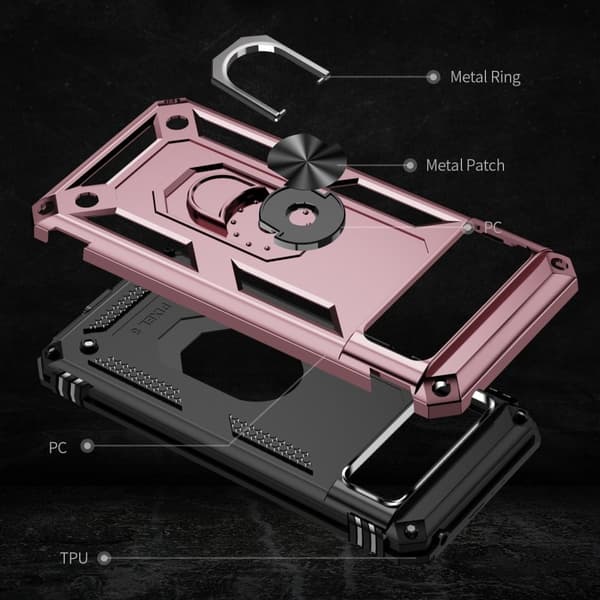 Bofink Combat Google Pixel 8 Pro Suojakotelo - Ruusukulta Pink