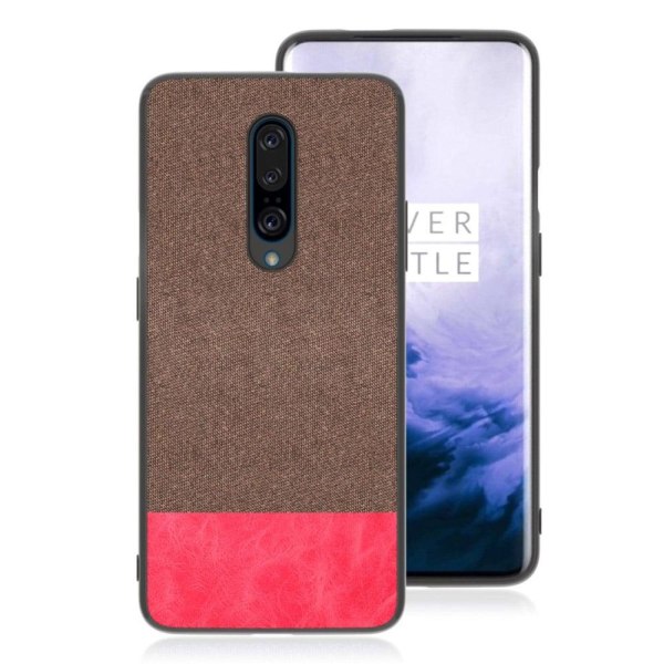 Berlin OnePlus 7 Pro cover - Kaffe / Rød Brown