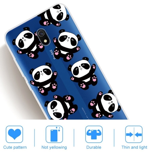 Deco Xiaomi Redmi 8A kotelot - Pandat Black