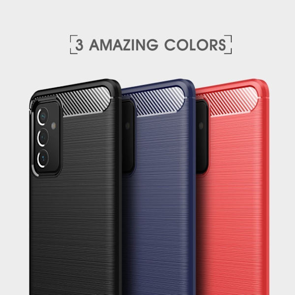 Carbon Flex Samsung Galaxy A82 5G skal - Blå Blå