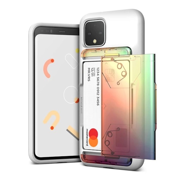 VRS Design Damda Glide Shield Google Pixel 4:lle - Oranssi Violetti Multicolor