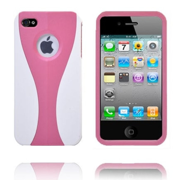 iCurve Snap-On (Blå) iPhone 4S-cover Pink