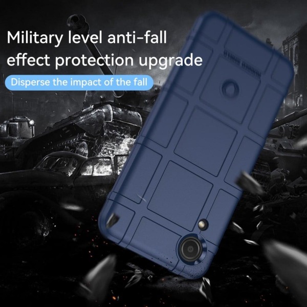 Rugged Shield Etui Samsung Galaxy A03 Core - Blå Blue