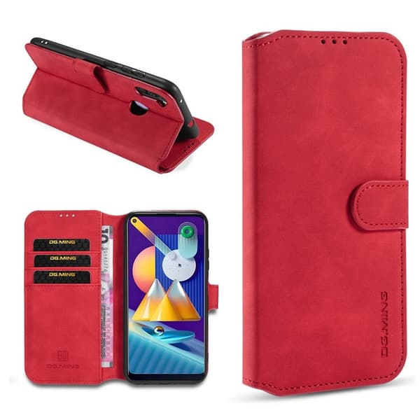 DG.MING Samsung Galaxy A11 retrokuoret - Punainen Red