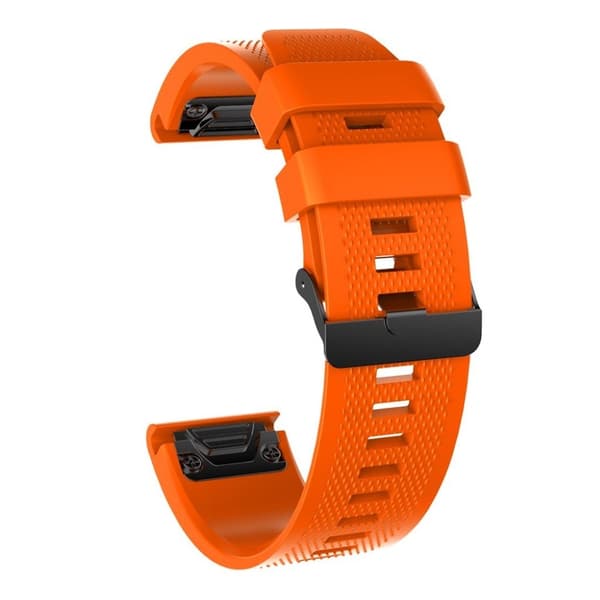 Garmin Fenix 5S klockarmband i silikon - Orange Orange