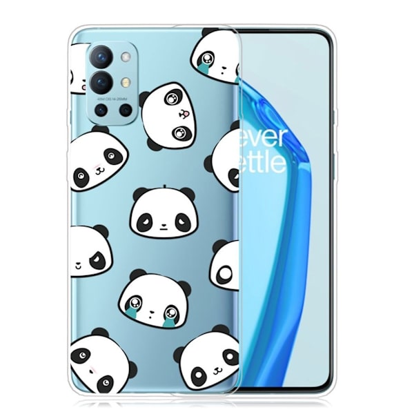 Deco OnePlus 9R Etui - Gråtende Pandaer White