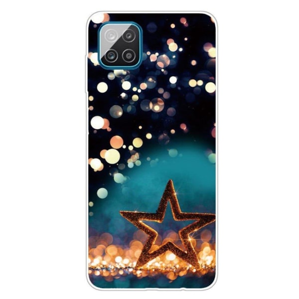 Deco Samsung Galaxy A12 5G Etui - Star Multicolor