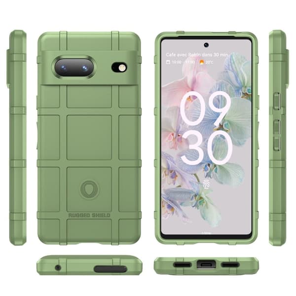 Rugged Shield Google Pixel 7 skal - Grön Grön