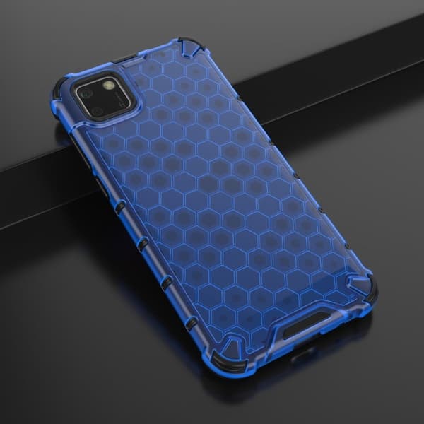 Bofink Honeycomb Huawei Y5p deksel - Blå Blue