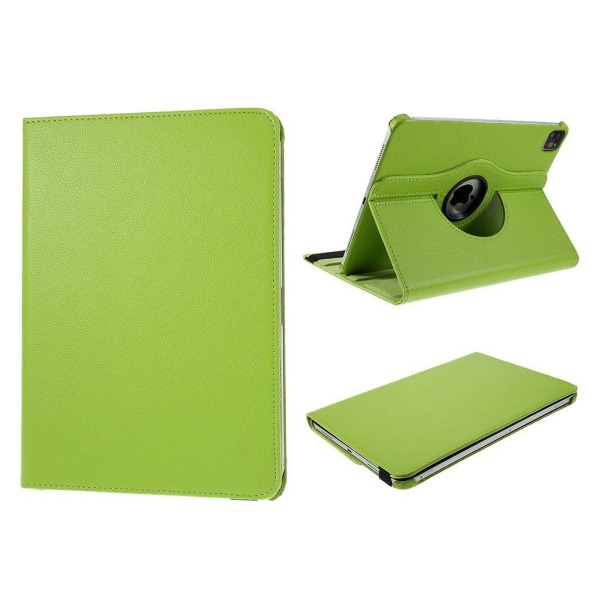 iPad Air (2020) 360 graders rotatable læder etui - grøn Green