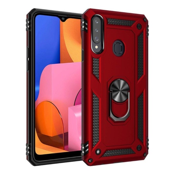 Bofink Combat Samsung Galaxy A20s cover – Rød Red