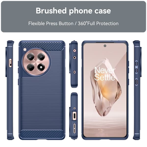 Carbon Flex OnePlus 12R / OnePlus Ace 3 kotelot - Sininen Blue