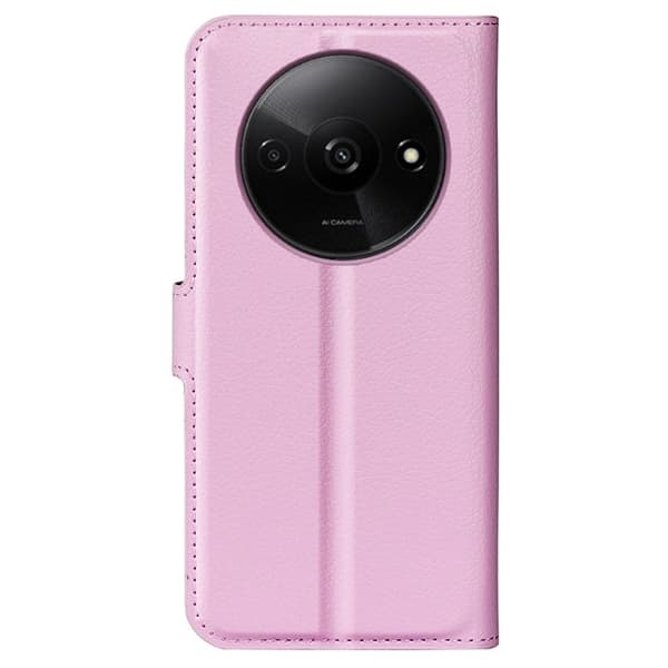 Classic Xiaomi Redmi A3 / Xiaomi Poco C61 flip etui - Rosa Pink