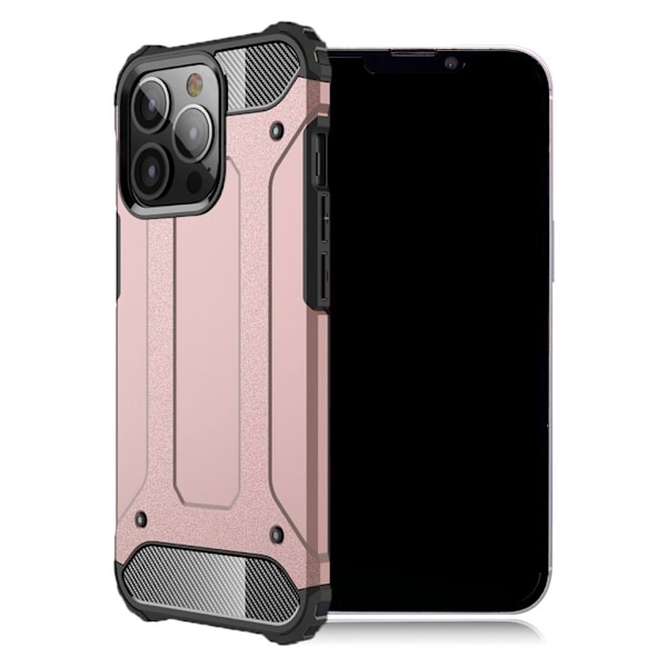 Armour Guard iPhone 13 Pro deksel - Rose Gull Pink