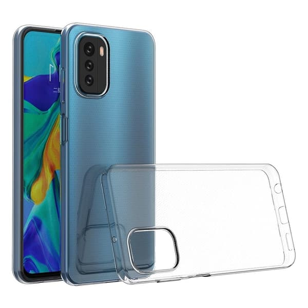 Erittäin ohut läpinäkyvä kotelo Nokia G60:lle Transparent