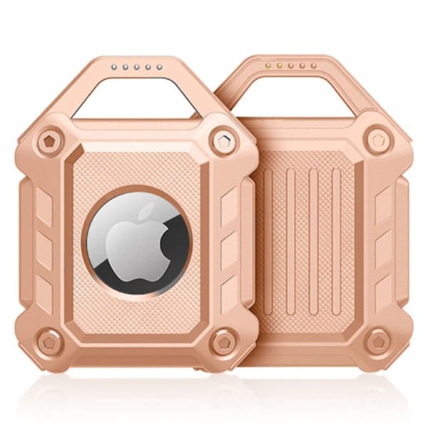 AirTags  TPU suojakotelo avaimenperällä - Pinkki Pink
