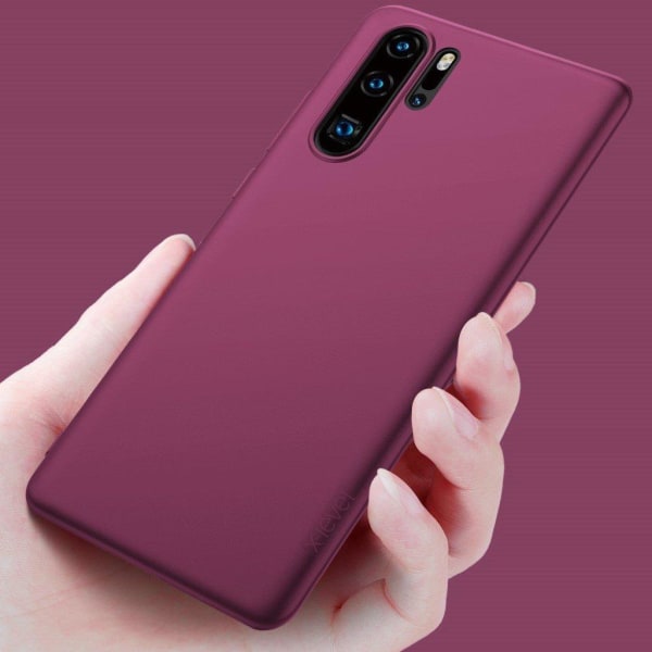 X-LEVEL Huawei P30 Pro matte case - Wine Red Red