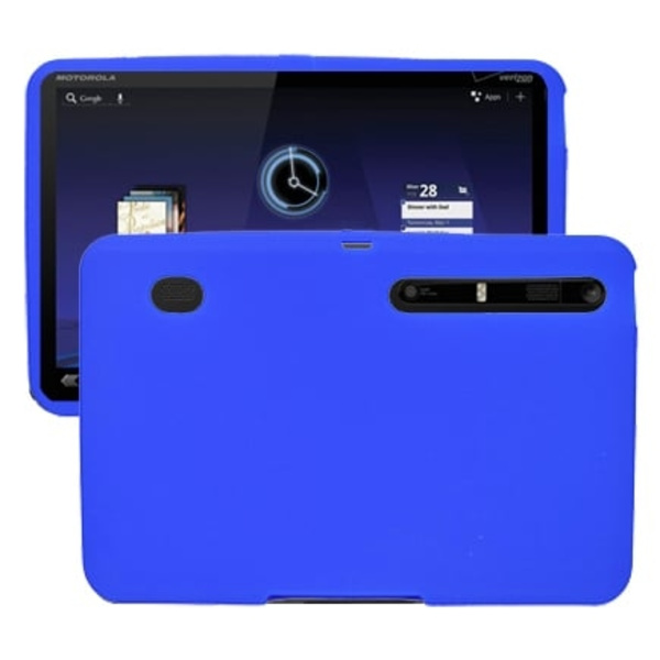 Soft Shell (Sininen) Motorola XOOM Silikonikuori Blue