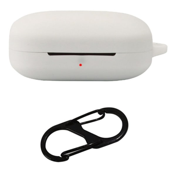 OnePlus Buds Pro 2 silikondeksel med spenne - Hvit White