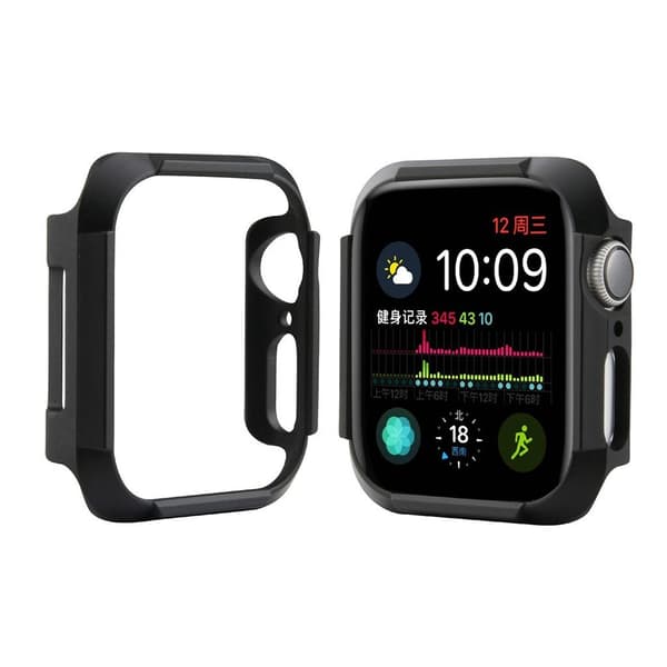 Apple Watch Series 4 44mm Vanskelig Etui - Svart Black
