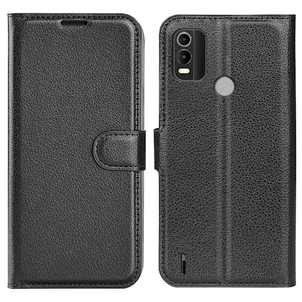 Klassisk Nokia G11 Plus Flip Etui - Sort Black
