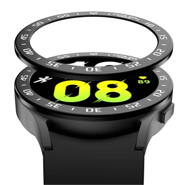 Samsung Galaxy Watch 5 (44mm) styling-klockring - Svart / Vit Svart