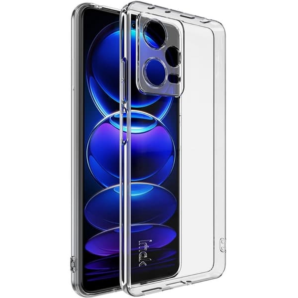 Imak UX-5-deksel for Xiaomi Redmi Note 12 Pro - Gjennomsiktig Transparent