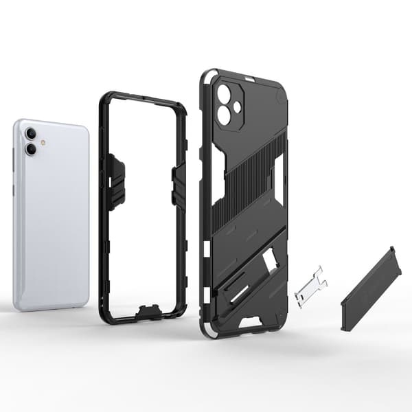 Støtsikkert hybriddeksel for Samsung Galaxy A04 - Mørkeblå Blue