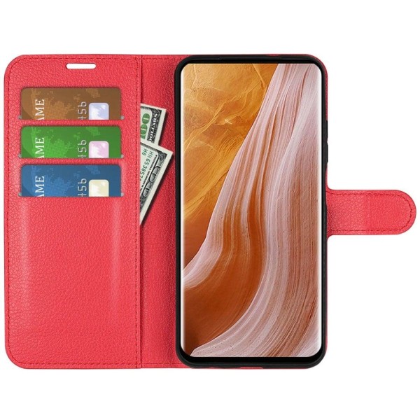Classic ZTE Axon 40 Ultra Läppäkotelo - Punainen Red