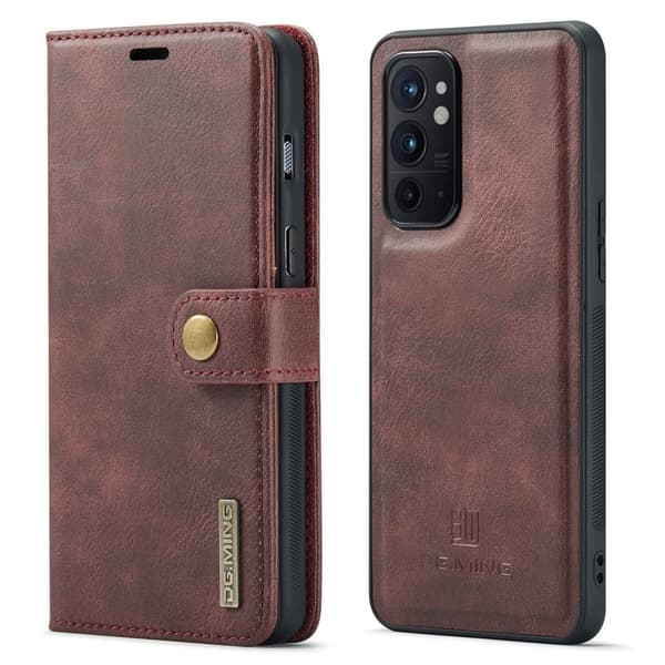 DG.Ming 2-i-1 OnePlus 9RT 5G fodral - Brun Brun
